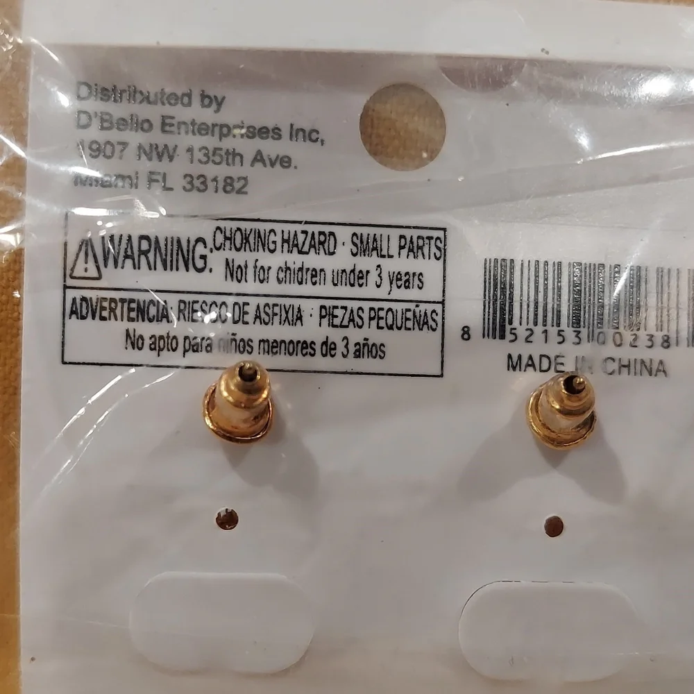 D'Bello Blue Dangle Earrings - Picture 3 of 6